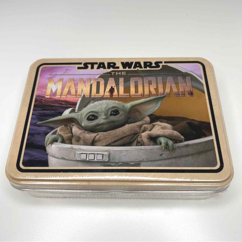 Star Wars The Mandalorian The Child Grogu Playing Cards in Keepsake‎ Tin